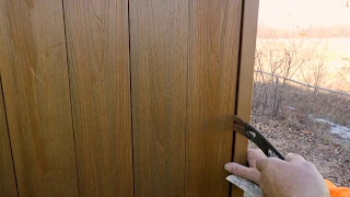 NewTechWood Siding Vertical Installation Guide