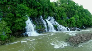 Twin Falls at Rock Island State Park