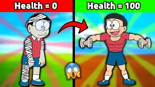 Nobita 0 Health to 100 Health 😱 || Funny Game 😂