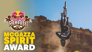 Tyler McCaul Wins the McGazza Spirit Award | Red Bull Rampage 2019