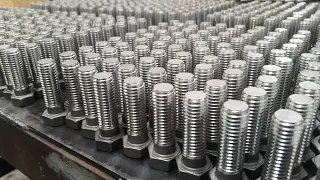 High Quality Screws Production Process In Japan  -  Amazing Modern Automation Factory