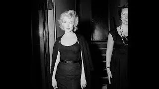 Marilyn Monroe - Announcing Marriage At Sutton Place 1956