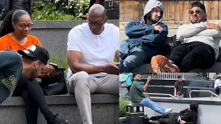 Laying down next to strangers | swapping shoes prank | joker pranks compilation latest 2023