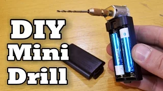 How To Make Mini Drill for 2$