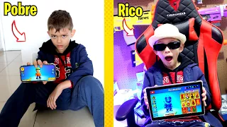 O Garoto Rico Descobriu Que Perdeu Para o Pobre, Rico Vs Pobre Stumble Guys