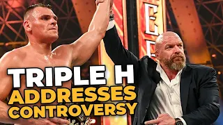 Triple H Addresses WWE King Of The Ring Controversy