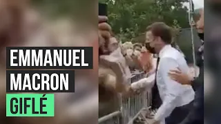 Emmanuel Macron a été giflé lors d'un déplacement à Tain-l'Hermitage