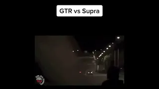 NISSAN GTR VS SUPRA