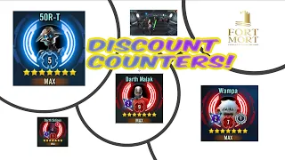 Swgoh Discount Counters. The underdogs that beat GL's and A Tier teams in GAC and TW!