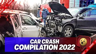 Car Crash Compilation 2022 Dashcam Russia 2022 Car crashes USA 2022 accidents #31