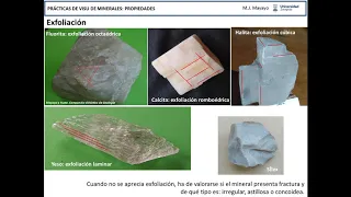 Reconocimiento de minerales de visu: propiedades