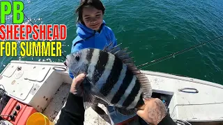Fishing Ponce Inlet Jetties For Big Sheepshead
