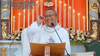 "Unsa ang Diosnong hustisya?" 1/9/2022 Misa ni Fr. Ciano sa SVFP.