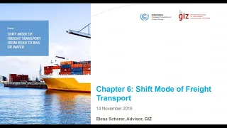 CGE webinar series #9  Methodologies for GHG Baselines and Monitoring in the Transport Sector