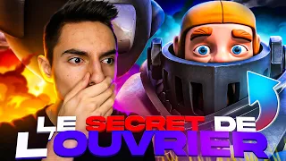 Quel est le SECRET de L'OUVRIER de CLASH OF CLANS sur CLASH ROYALE (MEGA CHEVALIER ?)