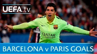 Messi, Ibrahimović, Neymar - Five great Barcelona v Paris goals