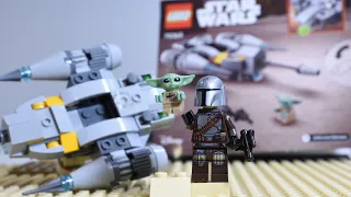 The Mandalorian N-1 Starfighter Microfighter - LEGO 75363 speedbuild & review