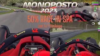 Monoposto 2023 50% RACE IN SPA!