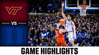 Virginia Tech vs. Duke Men's Basketball Highlights (2022-23)