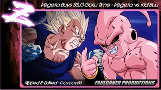 Vegeta Buys SSJ3 Goku Time - Vegeta vs. Kid Buu - (Blu-ray Rip) - [Faulconer Productions]