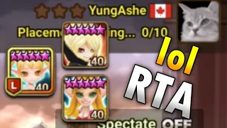 [Ep.25] YungAshe does RTA with F2P Monsters. BRUTALIZED (Summoners War)