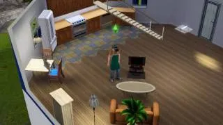 Jared play 3D-glasses The Sims 3!