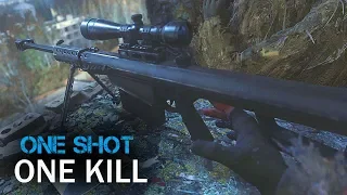 One Shot, One Kill Beautiful Sniper Mission-Call of Duty Modern Warfare Remastered