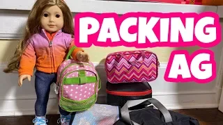 Packing American Girl Doll For Hawaii 2019