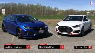 Honda Civic Type R Vs. Hyundai Veloster N – Ultimate Hot Hatch Battle!