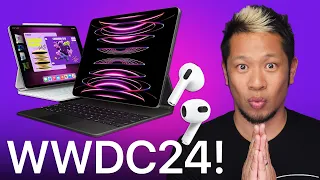 The Latest iPad Pro & AirPods Details. Plus, WWDC24 Is Official!