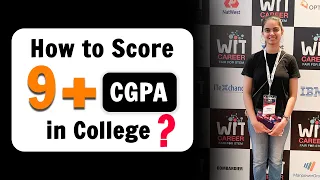 How to Score 9+ CGPA in college | Online & Offline Semester