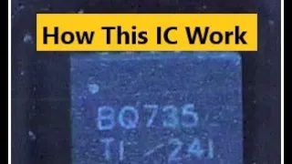 How Does charger IC BQ24735 Working