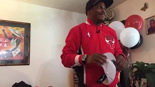 MICHAEL JORDAN SURPRISES BIGGEST FAN