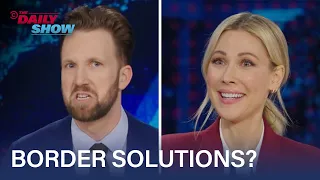 Jordan Klepper & Desi Lydic "Solve" the Border Crisis | The Daily Show