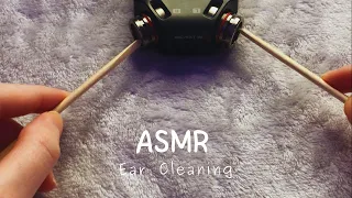 ♡ Asmr, ear cleaning. No talking (First time trying my Tascam mic) ♡