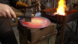 How to Forge Our Traditional Handle Skillet from Blanks