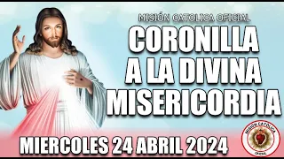 Coronilla a la Divina Misericordia de hoy Miercoles 24 de Abril 2024.