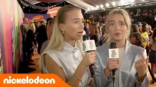 KCA |  Lisa & Lena auf dem Orange Carpet | Nickelodeon Deutschland