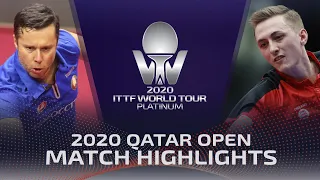 Vladimir Samsonov vs Liam Pitchford | 2020 ITTF Qatar Open Highlights (R16)