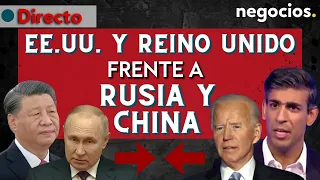 DIRECTO | EEUU y Reino Unido: acuerdo económico contra China y apoyo indiscutible a Ucrania