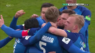 Hansa Rostock gegen Fortuna Köln - 17. Spieltag 17/18 - Tore
