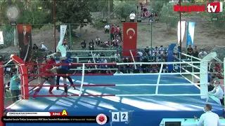 67 kg MUAY Thai 2021 Türkiye şampiyonası MAVİ KÖŞE