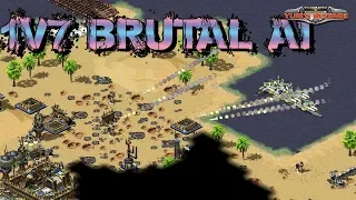 IRAQ vs ALL - 1v7 BRUTAL AI  ( Command & Conquer - Yuris Revenge )