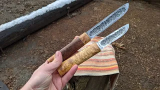 Пара якутских ножей