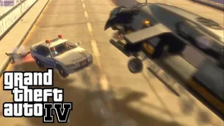 GTA IV - Crashes, Bailouts, Ragdolls & Fails Compilation #24 [1080p]