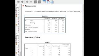 Normality, Skewness, and Kurtosis