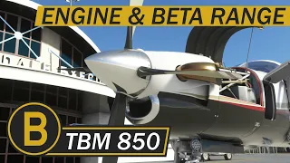 Black Square TBM 850 for MSFS - Engine & Beta Range