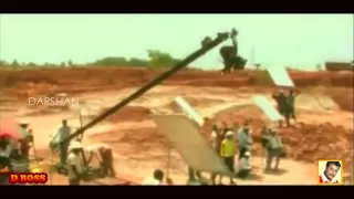 MAKING OF "SAARATHI" - "CHALLENGING STAR" DARSHAN's SUPERHIT KANNADA MOVIE ON SETS !!!