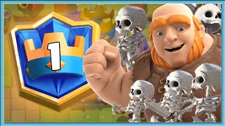 🔥 ПОКОРИЛ ТОП-1 МИРА! ГИГАНТ И КЛАДБИЩЕ ПРОТИВ ЛУЧШИХ ИГРОКОВ / Clash Royale