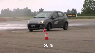 Monroe Test - Worn Shocks on Wet Road